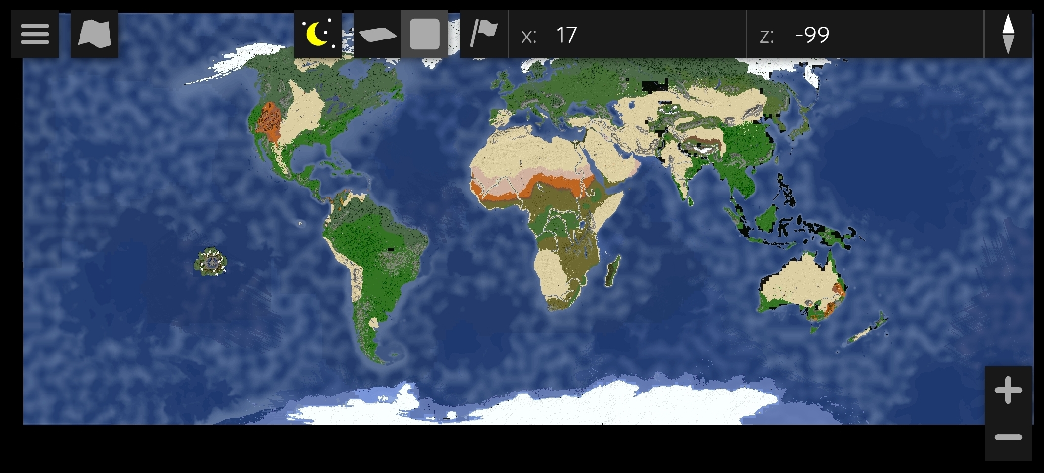 NOUVELLE MAP INTÉRACTIVE SUR LE SERVEUR